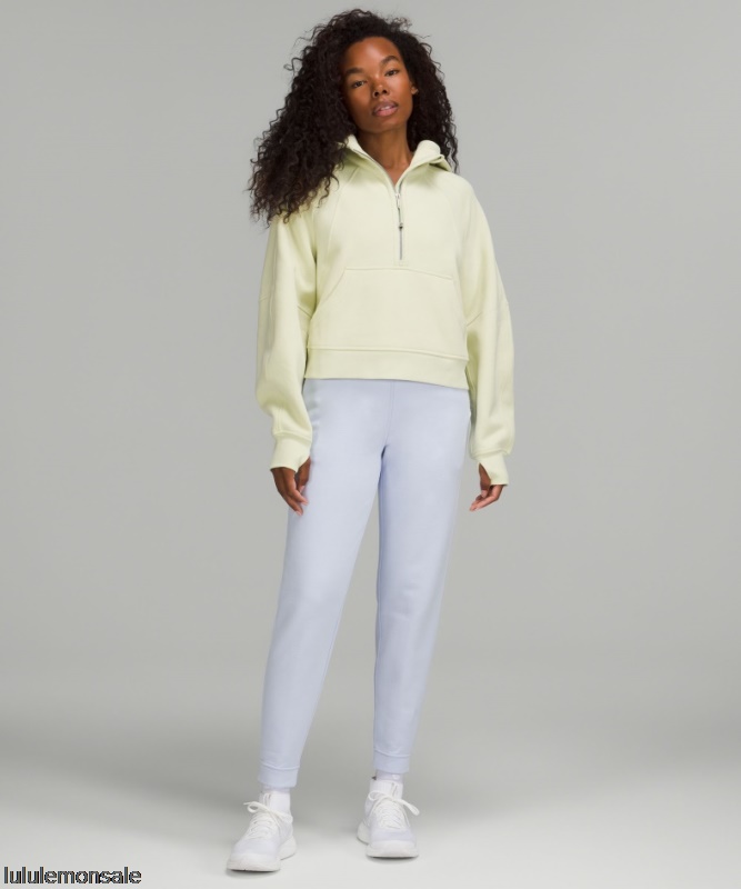Lululemon Damen DELULU183 | Scuba-Oversized-Hoodie Mit Halbem Reißverschluss Dewy